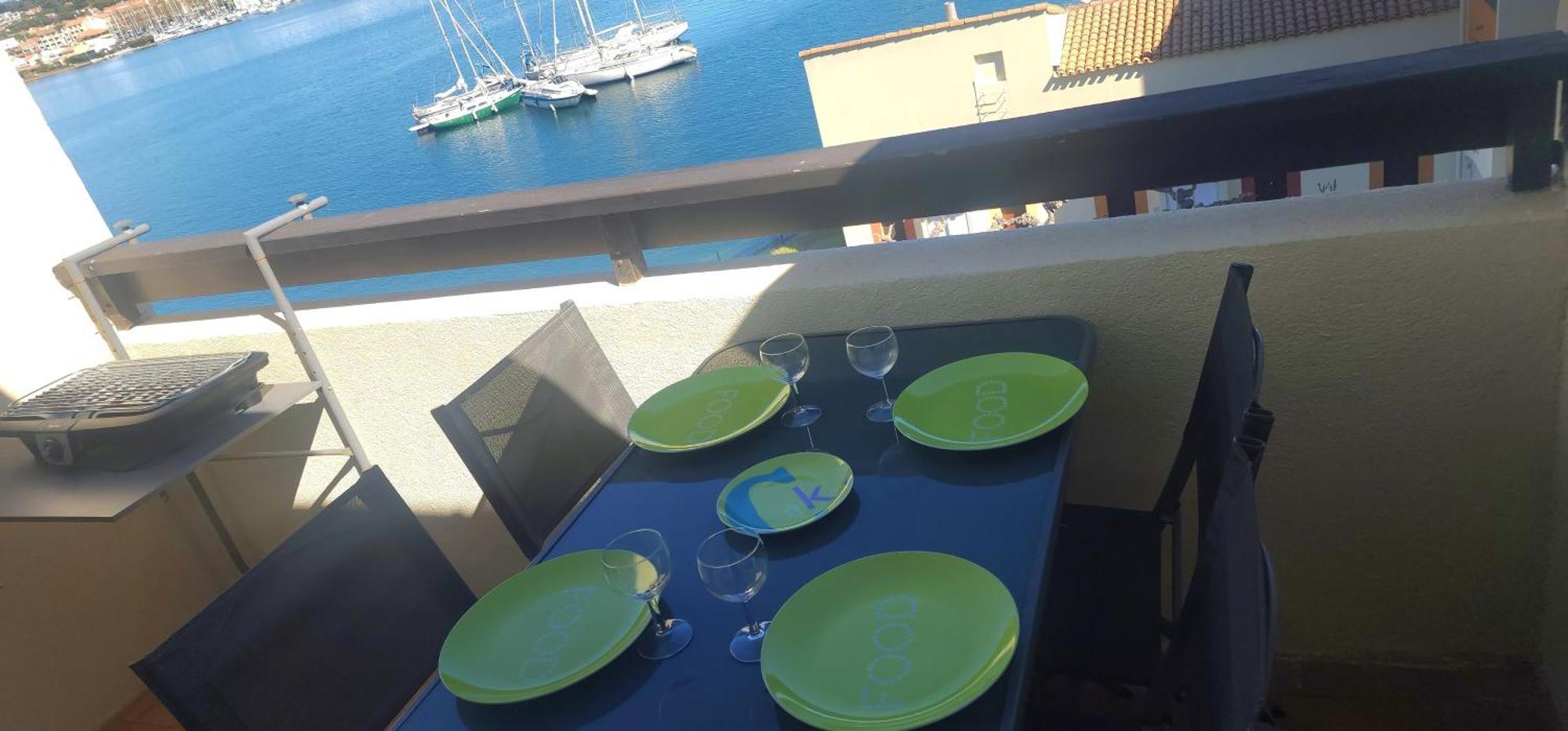 Studio Meuble Cap D Agde Avec Tres Belle Vue Sur Le Port Exterior photo